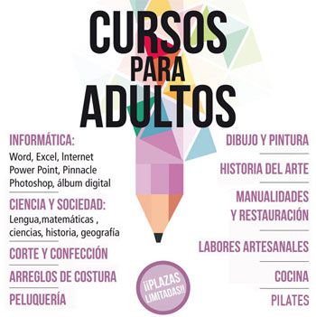 Cursos para adultos - Círculo Católico de Obreros de Burgos