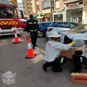 OKUPAS URBANOS. BOMBEROS DE BURGOS