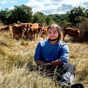 LAS VACAS DEL PORTUGUÉS, ESTÁN EN AGÉS. MANUEL DIE Y FACUNDO BALDA