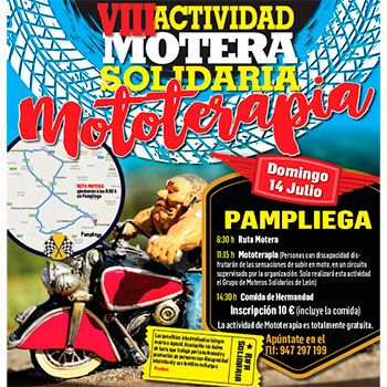 VIII Actividad Motera Solidaria - Mototerapia